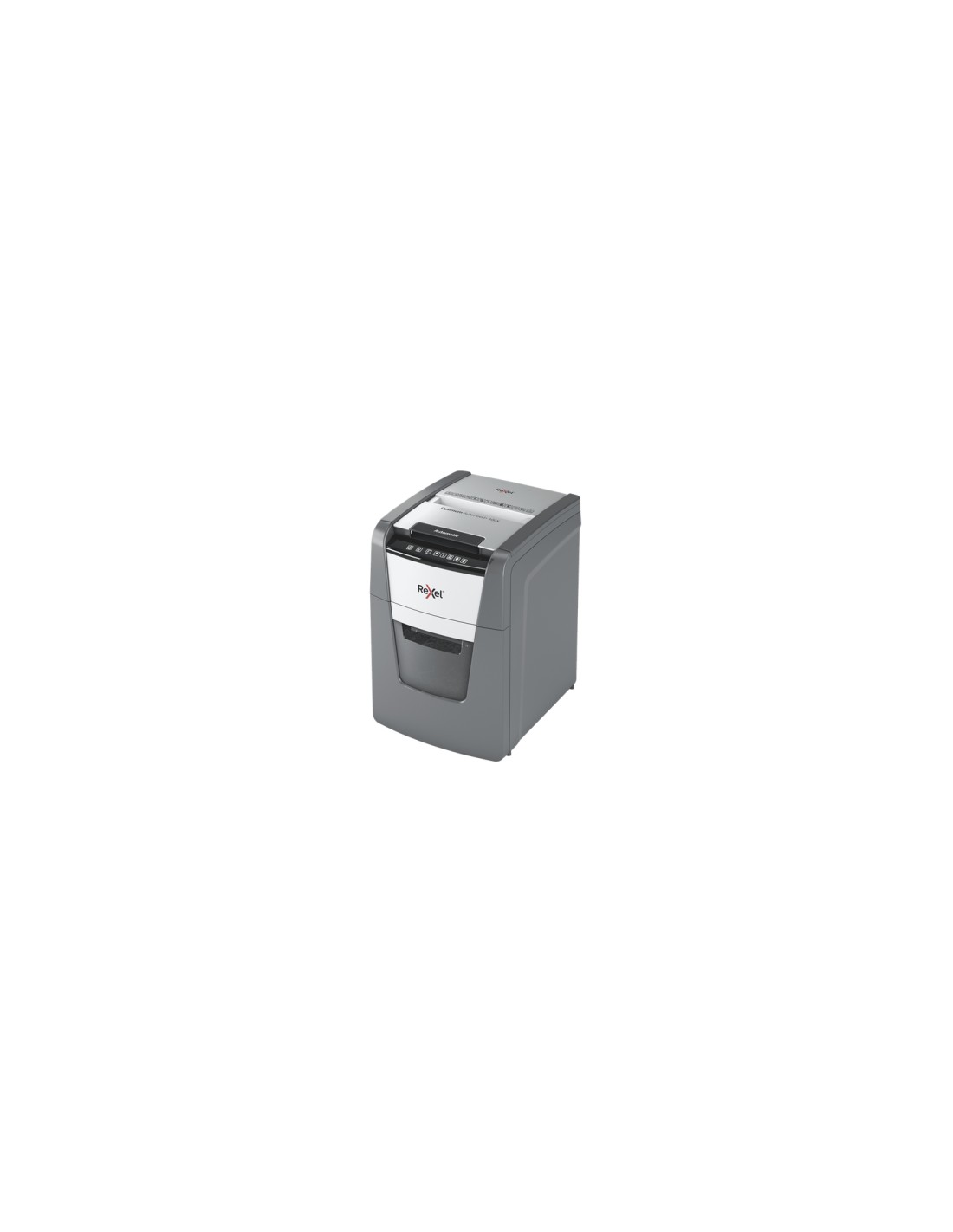 Rexel Optimum AutoFeed+ 100X triturador de papel Corte cruzado 55 dB 22 cm Negro, Gris