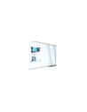 Nobo Pizarra blanca Basic magnética de acero 900x600 mm con marco básico