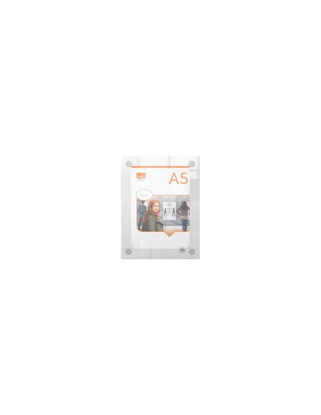 Nobo Premium Plus A5 pizarrón blanco 148 x 210 mm AcrÍ­lico