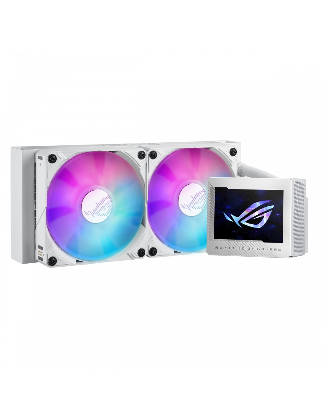 ASUS ROG RYUJIN III 240 ARGB White Edition Procesador Sistema de refrigeración lÍ­quida todo en uno 12 cm Blanco 1 pieza(s)