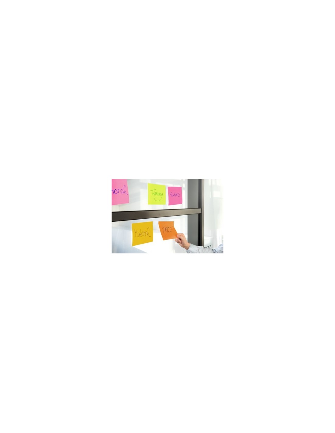 3M 6845-SSP nota autoadhesiva Rectángulo Multicolor 45 hojas Autoadhesivo