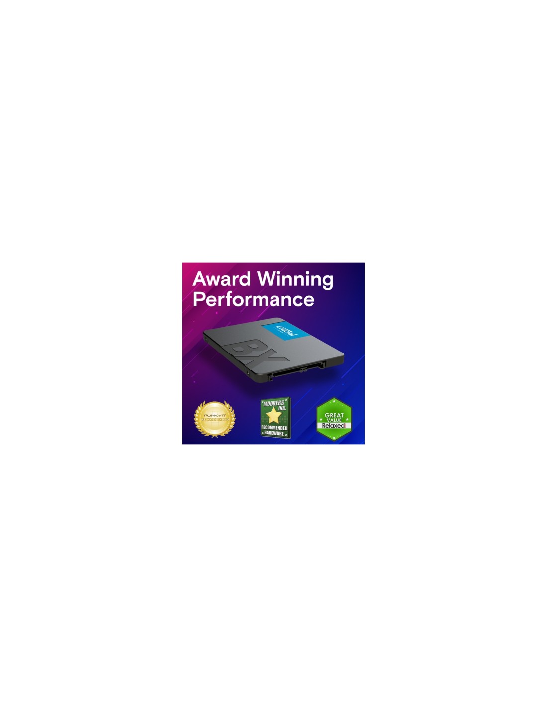 Crucial BX500 4 TB 2.5" SATA 3D NAND
