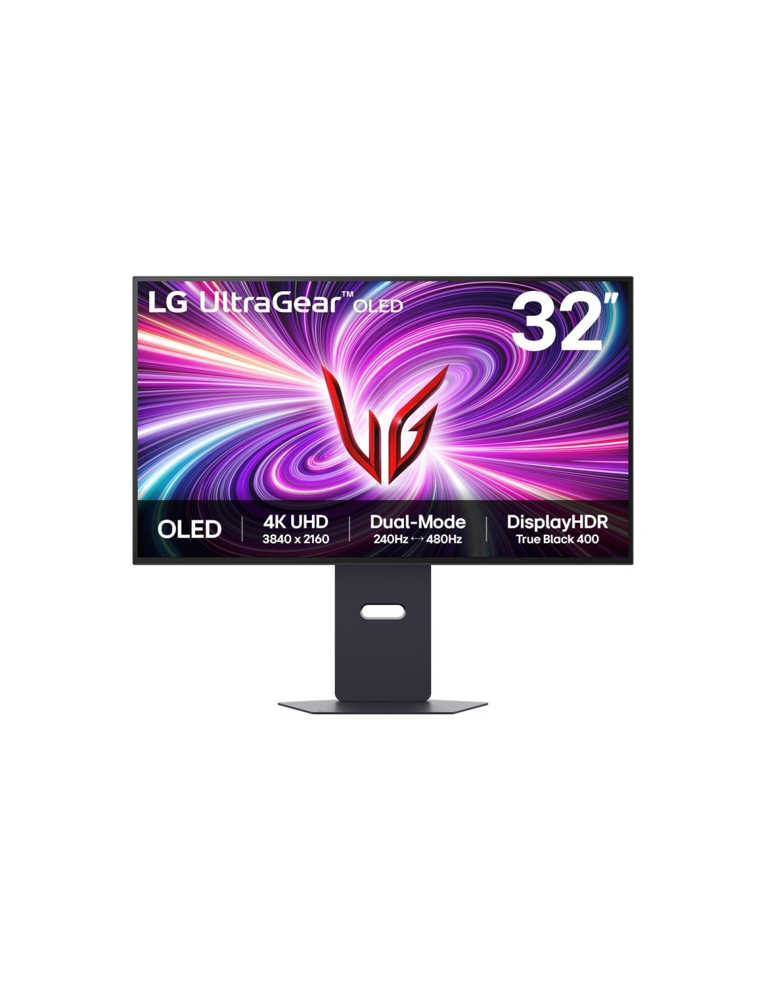 LG 32GS95UV-B pantalla para PC 81,3 cm (32") 3840 x 2160 Pixeles 4K Ultra HD OLED Negro