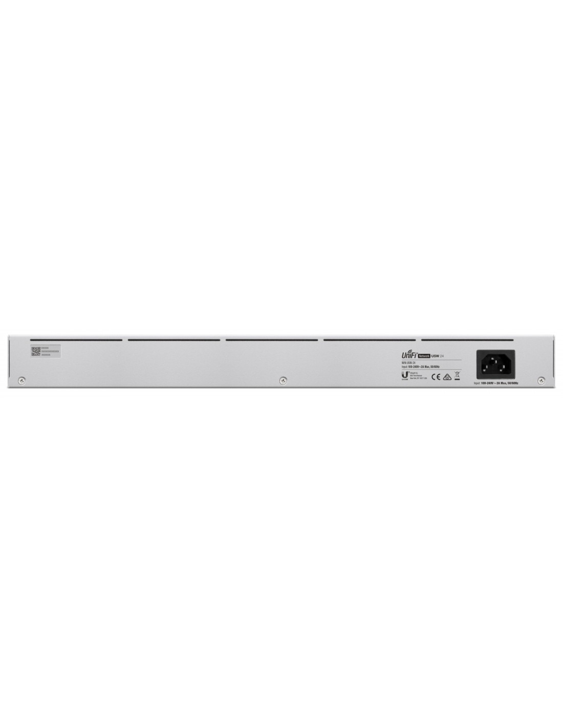 Ubiquiti Networks uniFi USW-24 Switch gestionado L2 gigabit ethernet 10/100/1000 24puertos plata