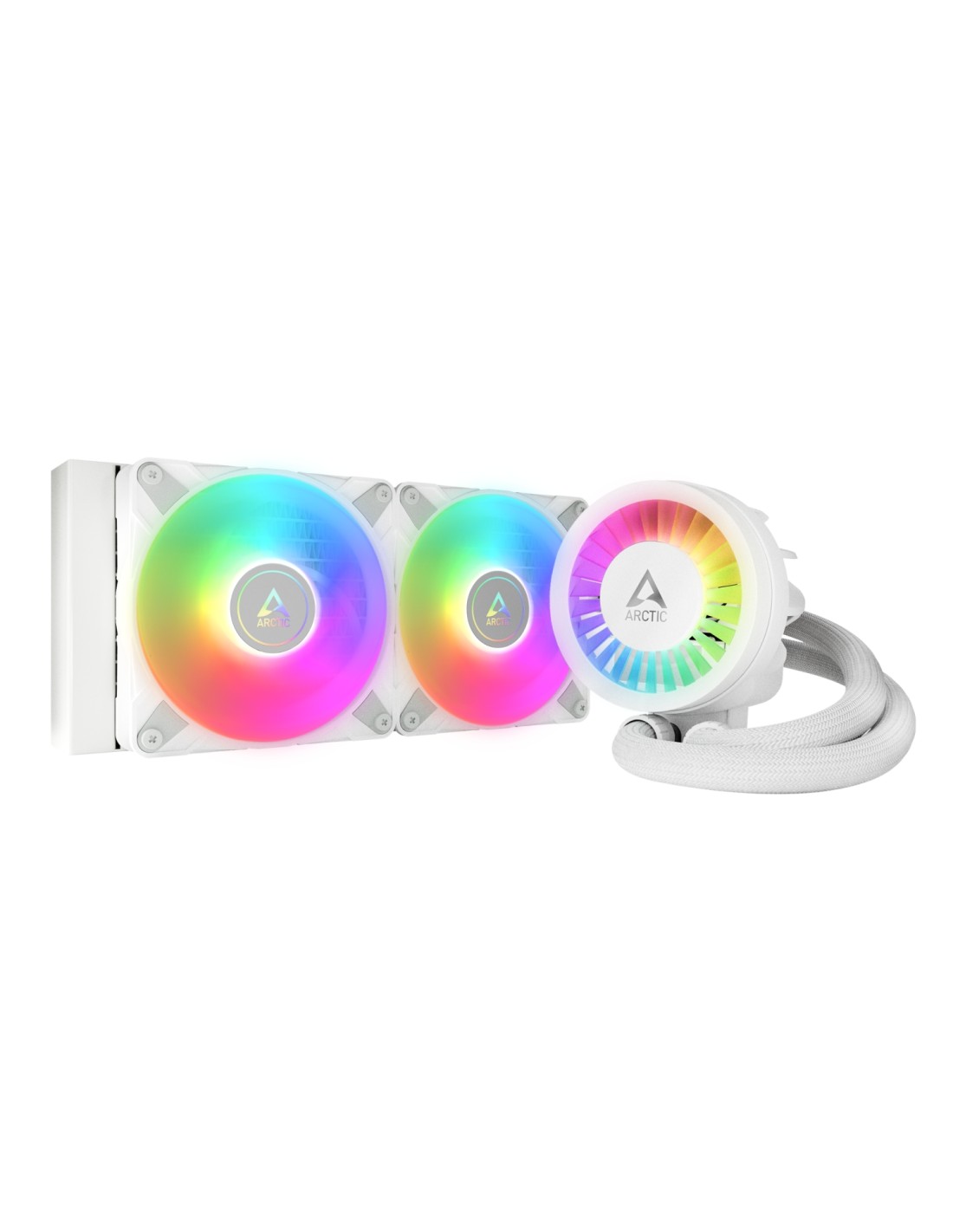 ARCTIC Liquid Freezer III 240 A-RGB Procesador Sistema de refrigeración líquida todo en uno 12 cm Blanco 1 pieza(s)
