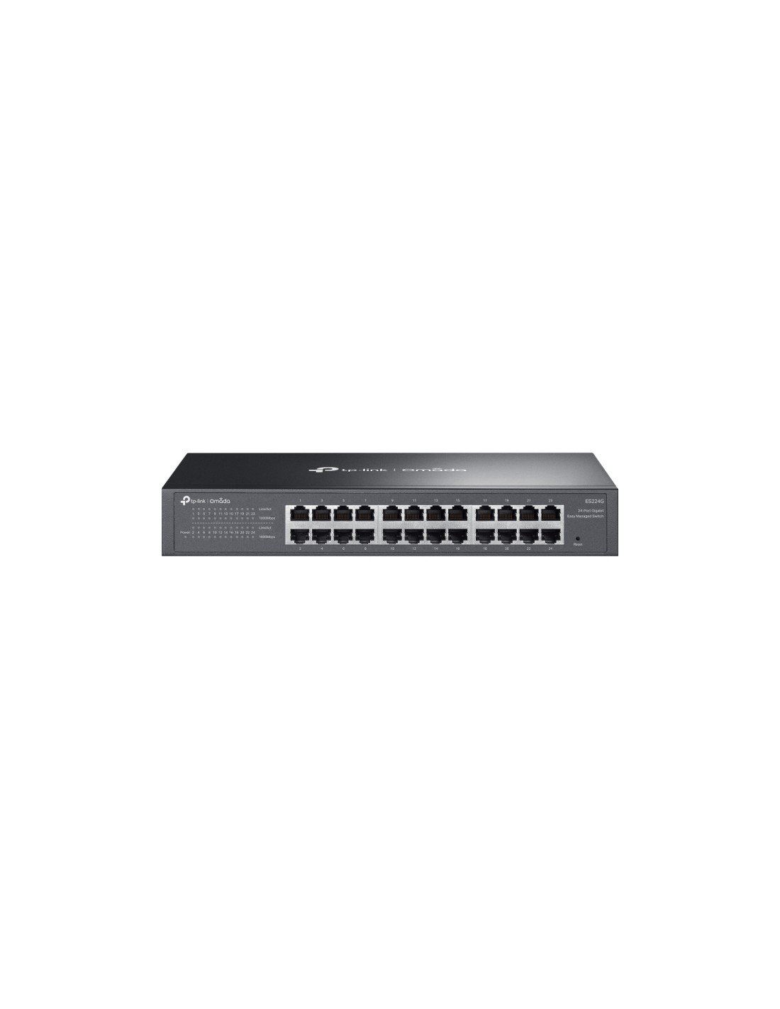 TP-Link Omada ES224G switch Gestionado L2 Gigabit Ethernet (10/100/1000) Negro