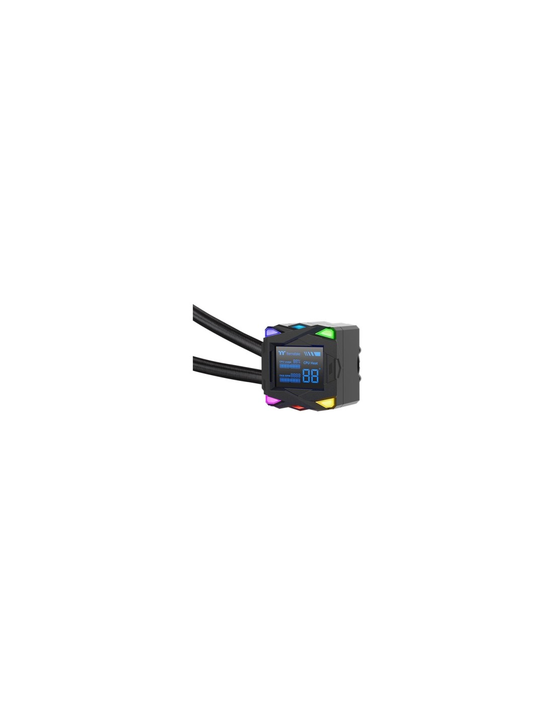 Thermaltake LA240-S ARGB Placa base Kit de refrigeración líquida 12 cm Negro 1 pieza(s)
