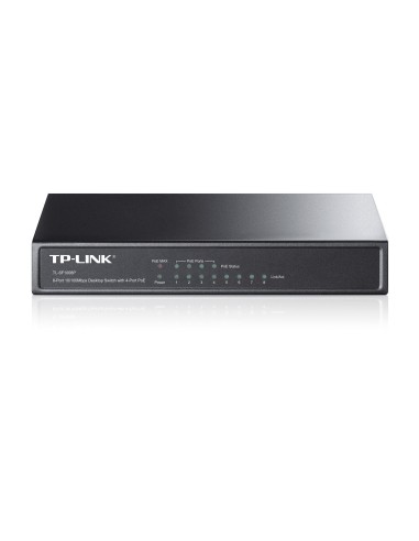 TP-Link TL-SF1008P No administrado Fast Ethernet (10/100) Energía