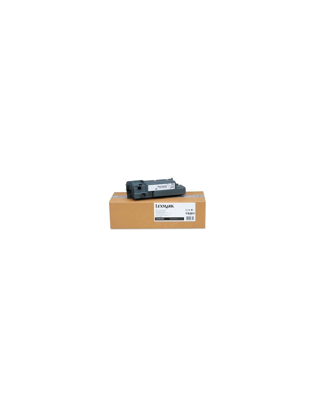 Caja de toner residual lexmark C52x C53x 25000 paginas laser negro C52025X