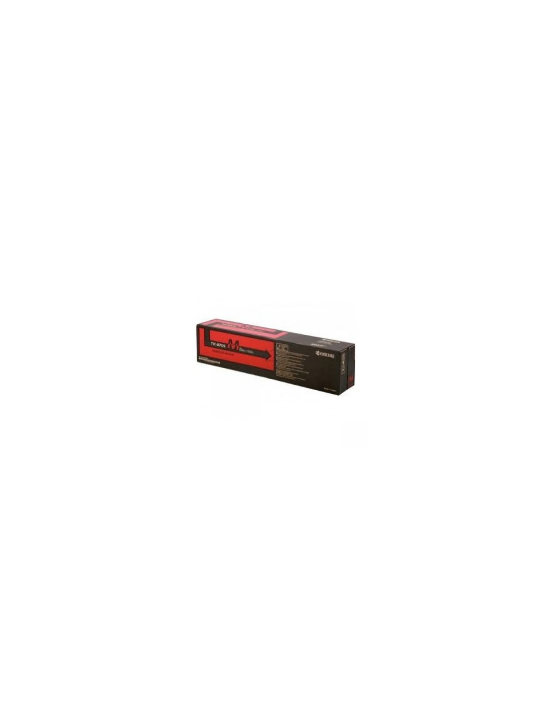 Kyocera tk-8705m toner 1 pieza Original Magenta