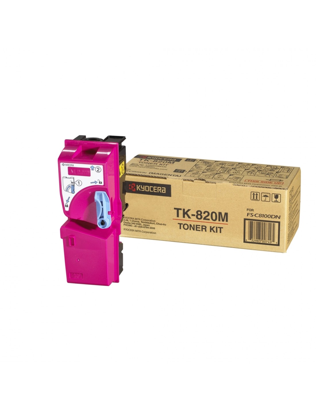 Kyocera tk-820m toner Original Magenta