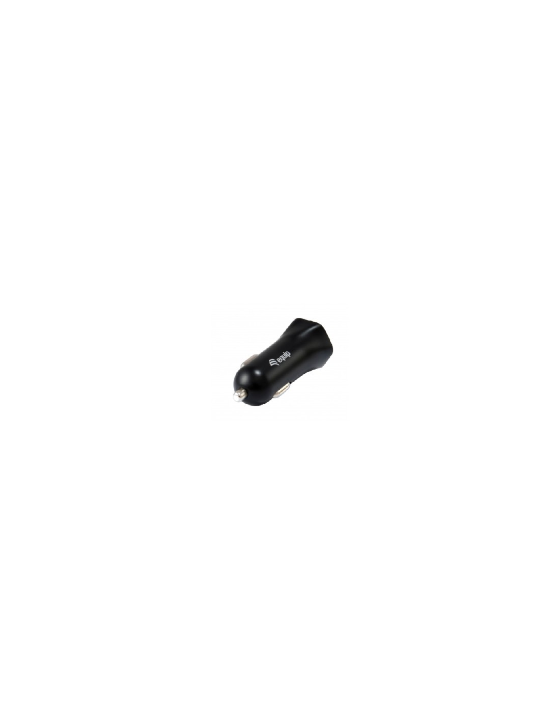 CARGADOR COCHE EQUIP LIFE 5V 2 USB 12/24V 12W NEGRO 245510
