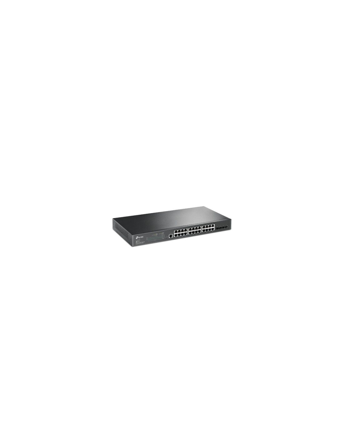 TP-LINK switch Gestionado L2 Gigabit Ethernet (10/100/1000) 1U Negro