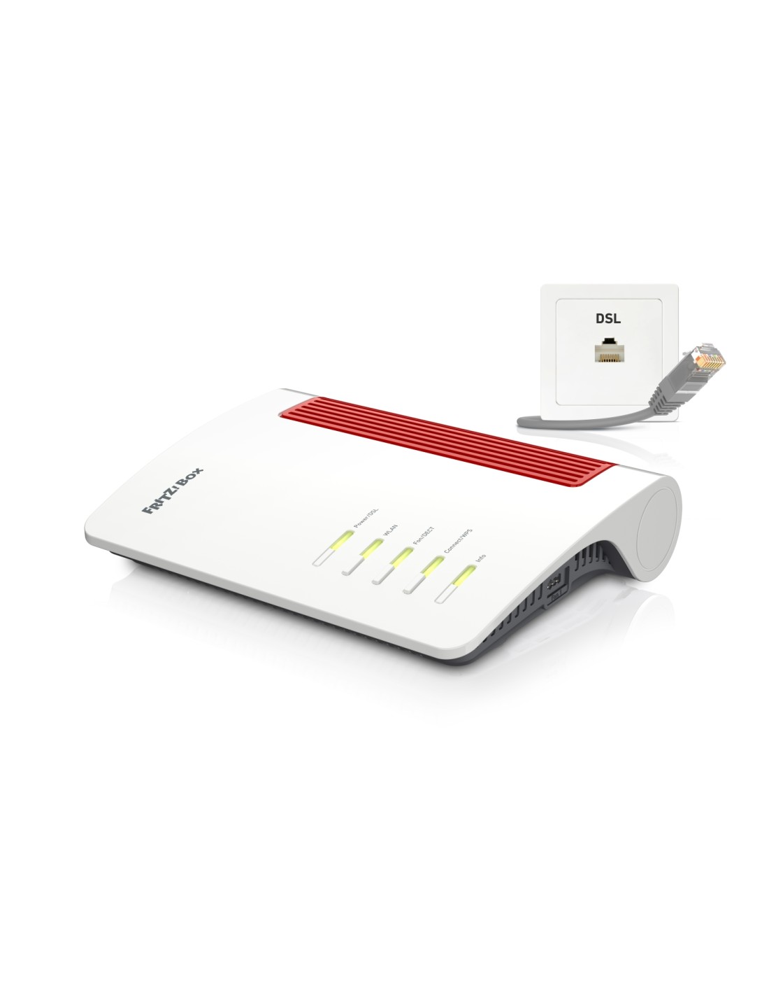 FRITZ!Box 7690 router inalámbrico 2.5 Gigabit Ethernet Doble banda (2,4 GHz / 5 GHz) Blanco