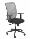 Piqueras y Crespo Silla Motilla malla gris asiento bali negro brazo regulable