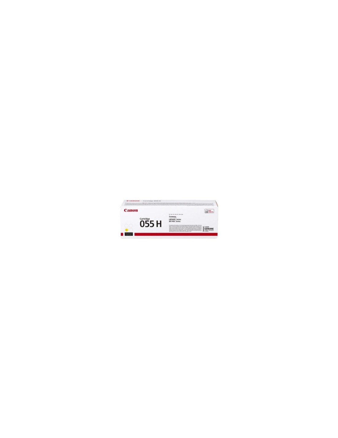 TONER CANON 055H Y 5900 PAGINAS COMPATIBLE SEGUN ESPECIFICACIONES AMARILLO 3017C002