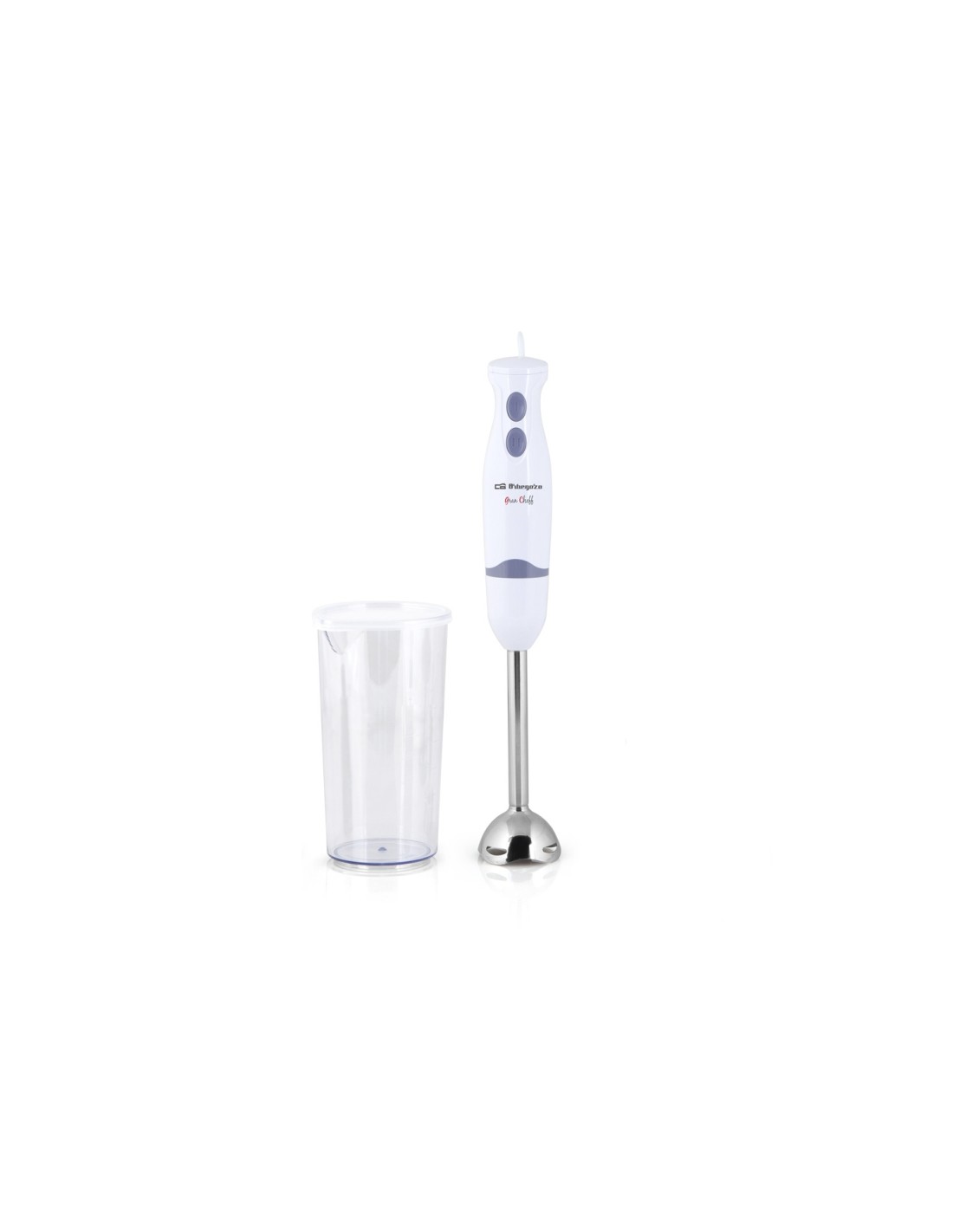 Orbegozo BT 1220 0,6 L Batidora de inmersión 400 W Blanco