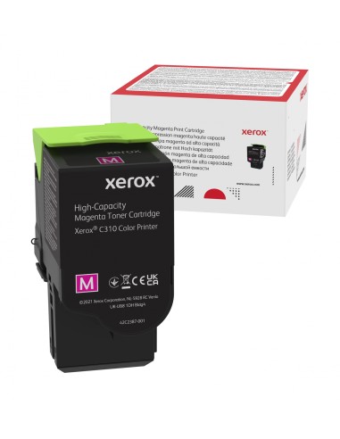 Xerox C310/C315 Cartucho de tóner magenta de alta capacidad (5500