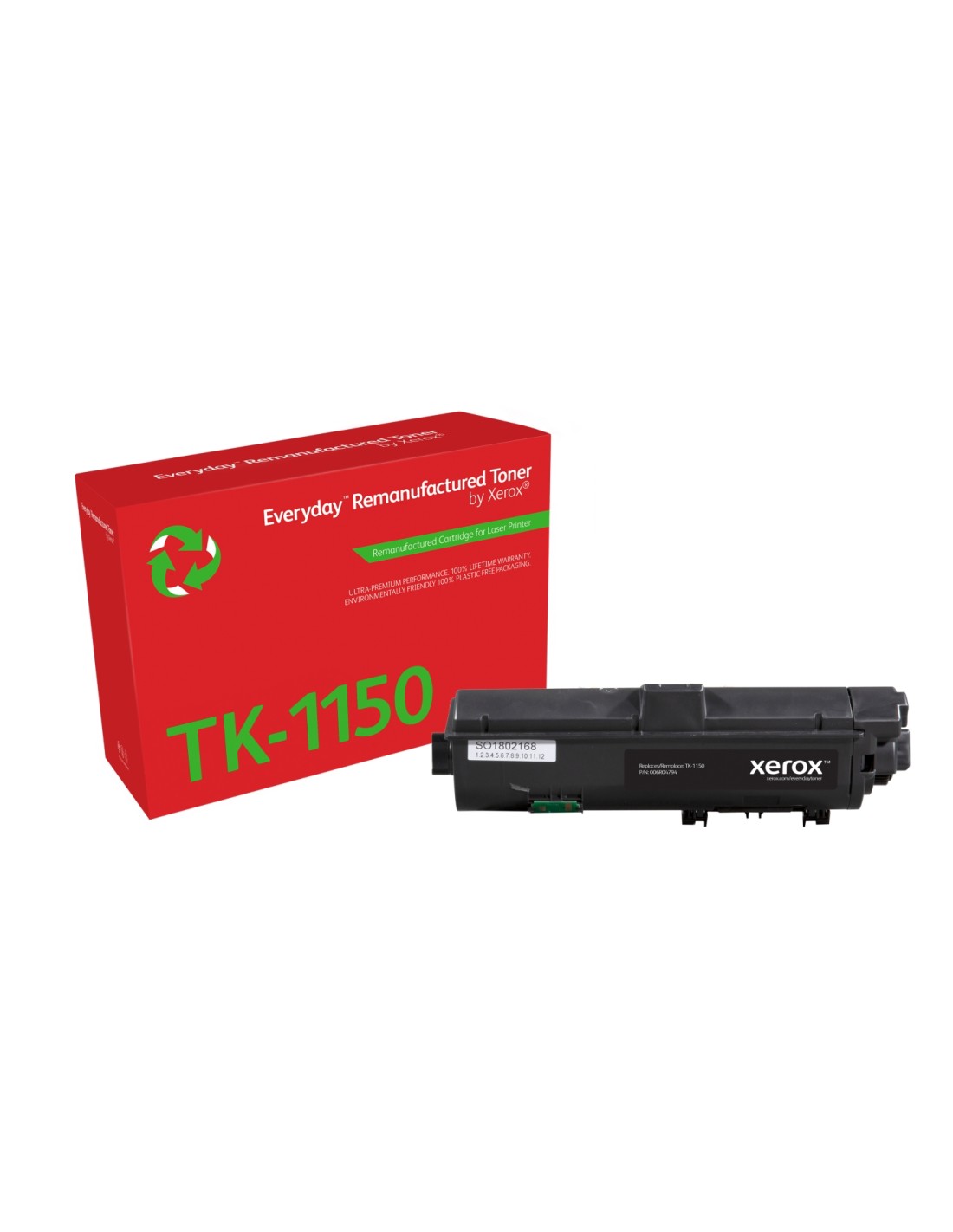 Remanufacturado Everyday Tóner Everyday? Negro remanufacturado de Xerox es compatible con Kyocera TK-1150, Capacidad estándar