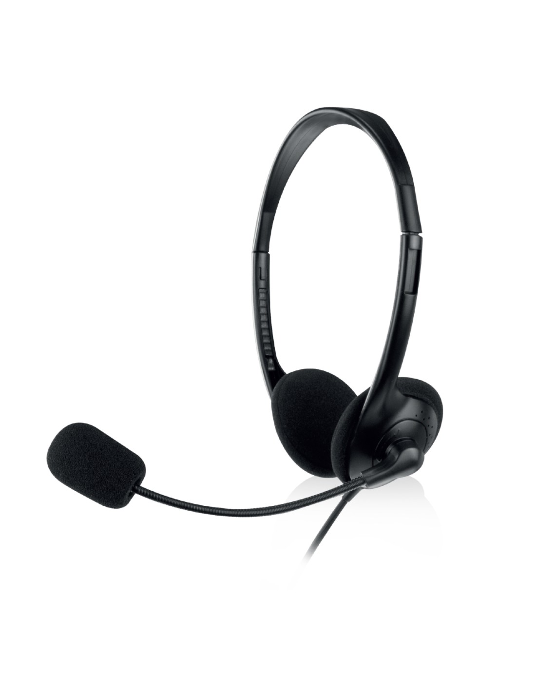 Ewent EW3568 auricular y casco Auriculares Alámbrico Diadema Llamadas/Música USB tipo A Negro