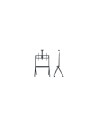 TooQ iStar Soporte de Suelo con Ruedas para Pantallas 55"- 100", Negro