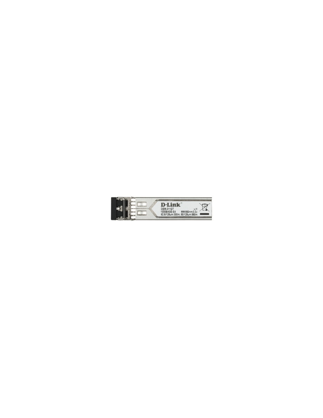 D-Link DEM-311GT red modulo transceptor Fibra óptica 1000 Mbit/s SFP 850 nm