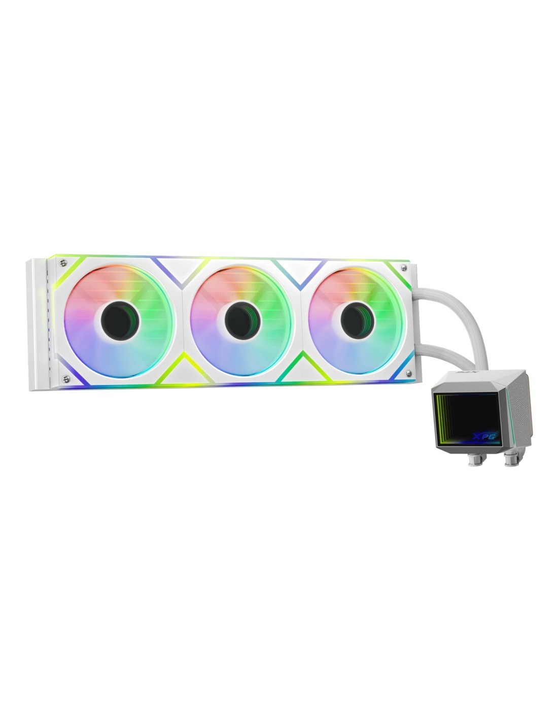 XPG LEVANTE II 360 Procesador Sistema de refrigeración líquida todo en uno 12 cm Blanco