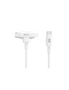 HYPER HyperJuice cable USB USB 2.0 1,5 m USB C USB C/Lightning Blanco
