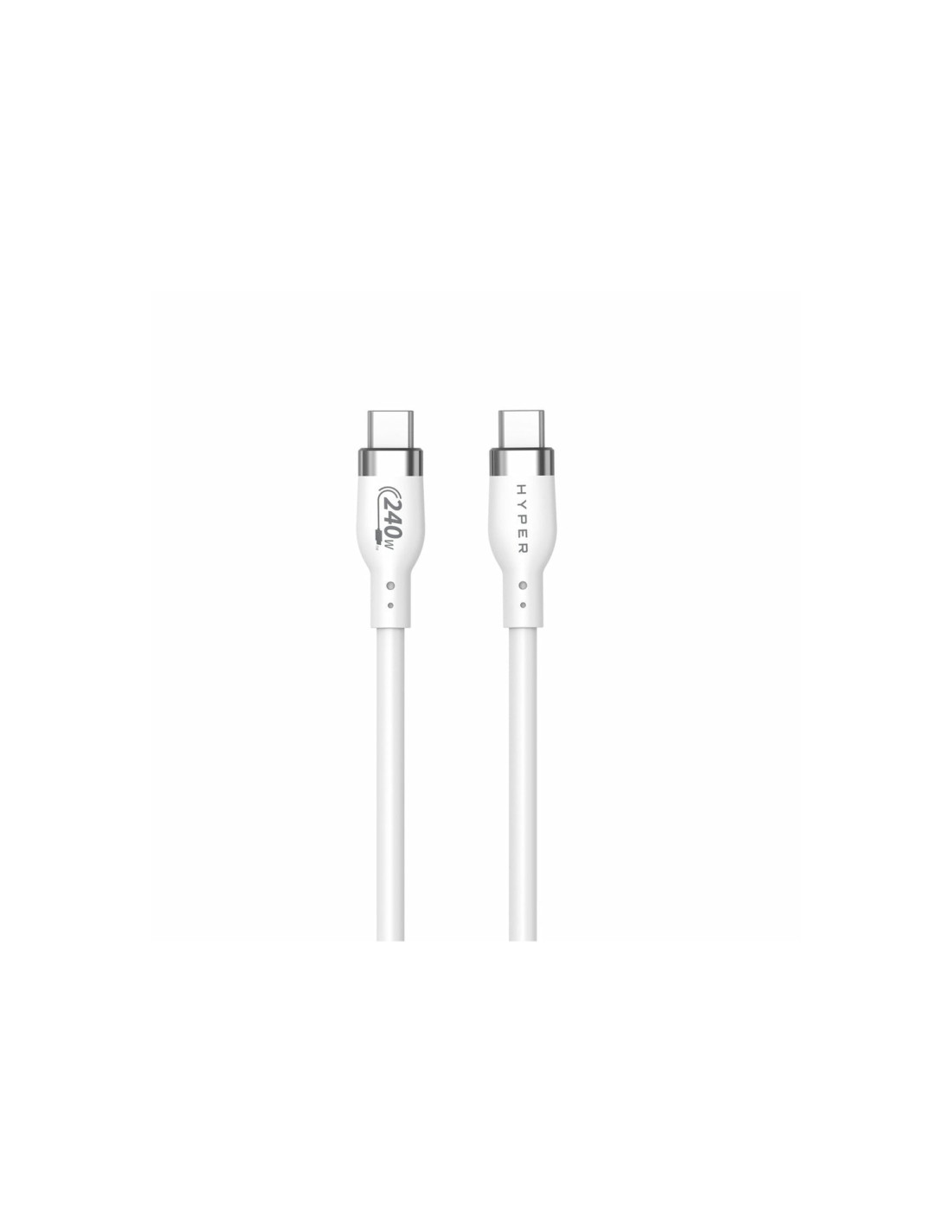 HYPER HJ4002WHGL cable USB USB 2.0 2 m USB C Blanco