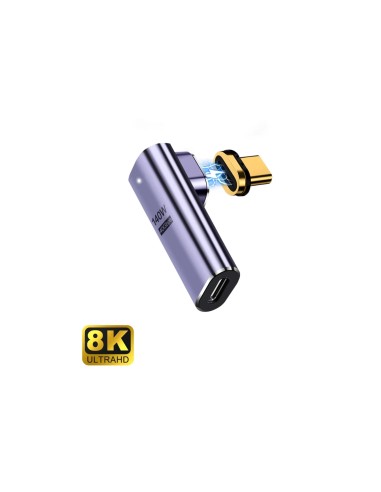 Ewent EC1049 cambiador de género para cable USB-C Púrpura
