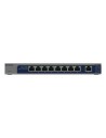 NETGEAR GS108MX-100EUS switch No administrado L2 Gigabit Ethernet (10/100/1000) Montaje en pared/escritorio