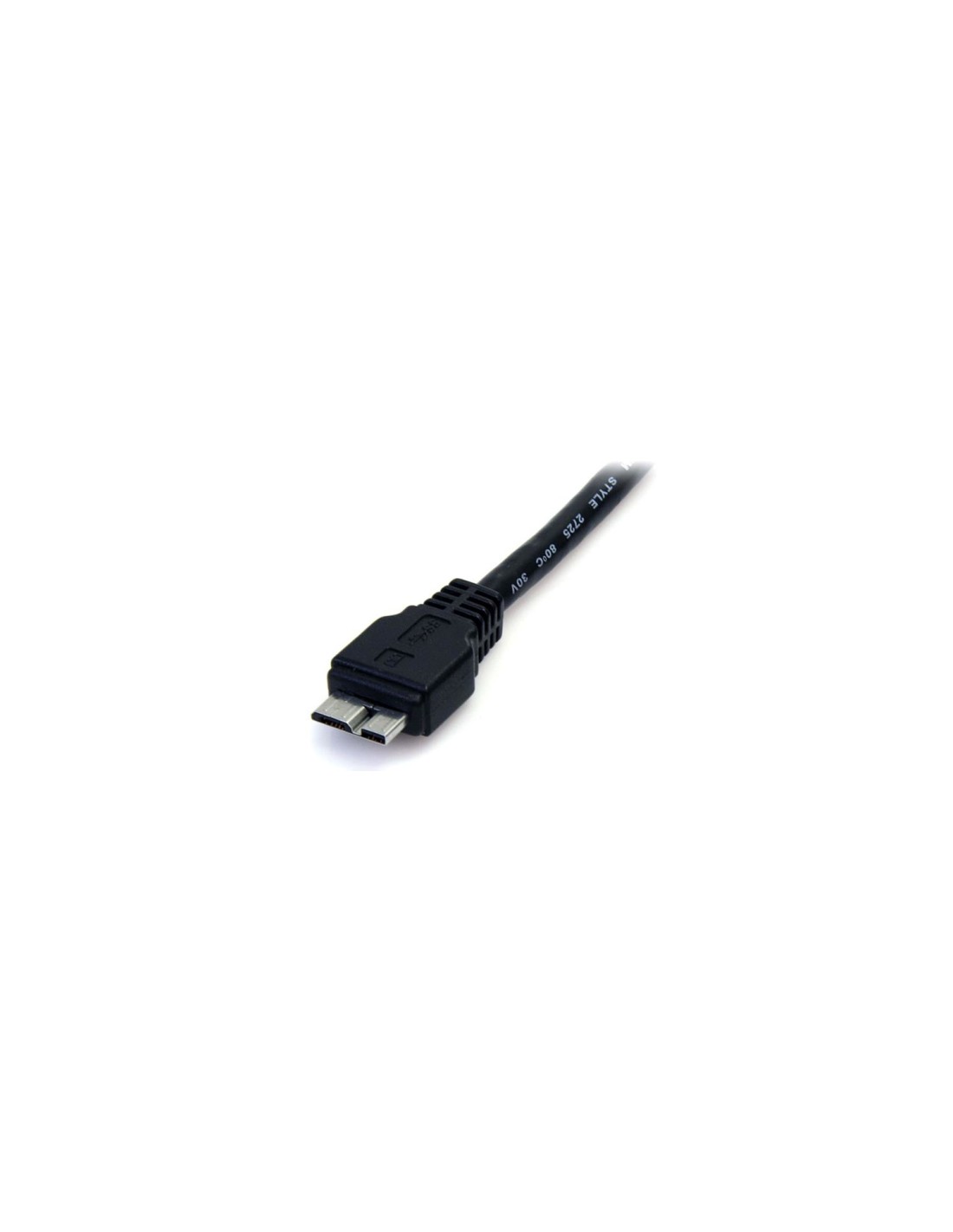 StarTech.com Cable 50cm USB 3.0 Super Speed SS Micro USB B Macho a USB A Macho Adaptador - Negro
