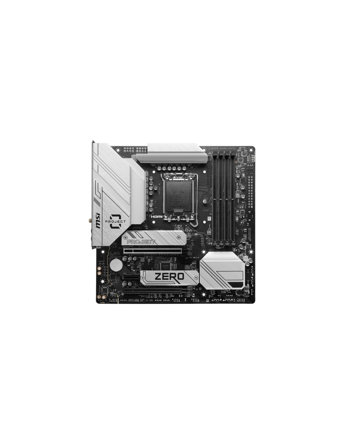 MSI B760M Ptoject Zero Intel B760 LGA 1700 micro ATX
