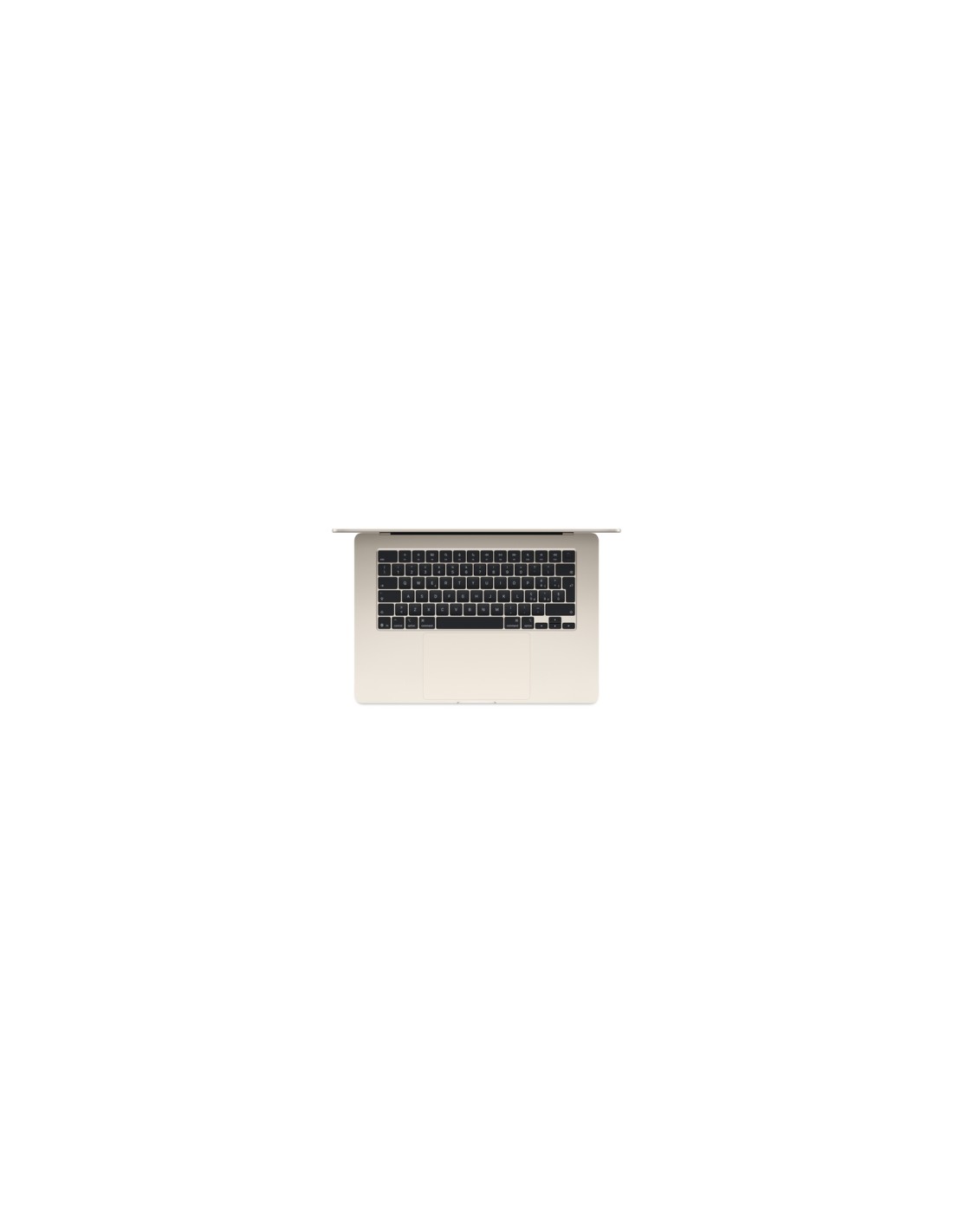 Apple MacBook Air Apple M M4 Portátil 38,9 cm (15.3") 16 GB 256 GB SSD Wi-Fi 6E (802.11ax) macOS Sequoia Beige