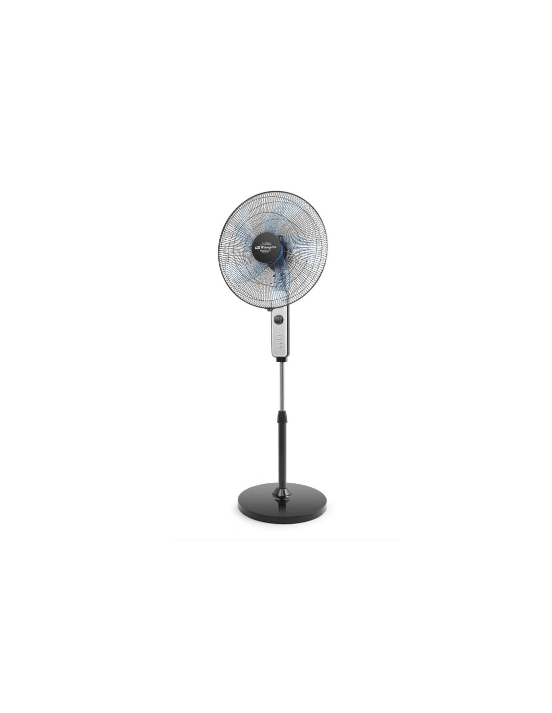 Orbegozo SF 1046 ventilador Negro, Plata