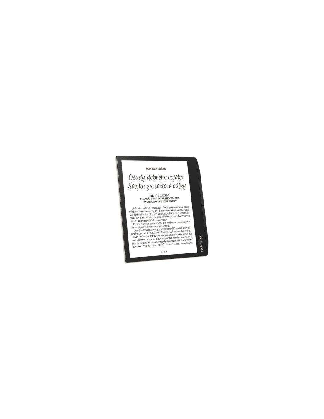 PocketBook 700 Era Silver lectore de e-book Pantalla táctil 16 GB Negro, Plata