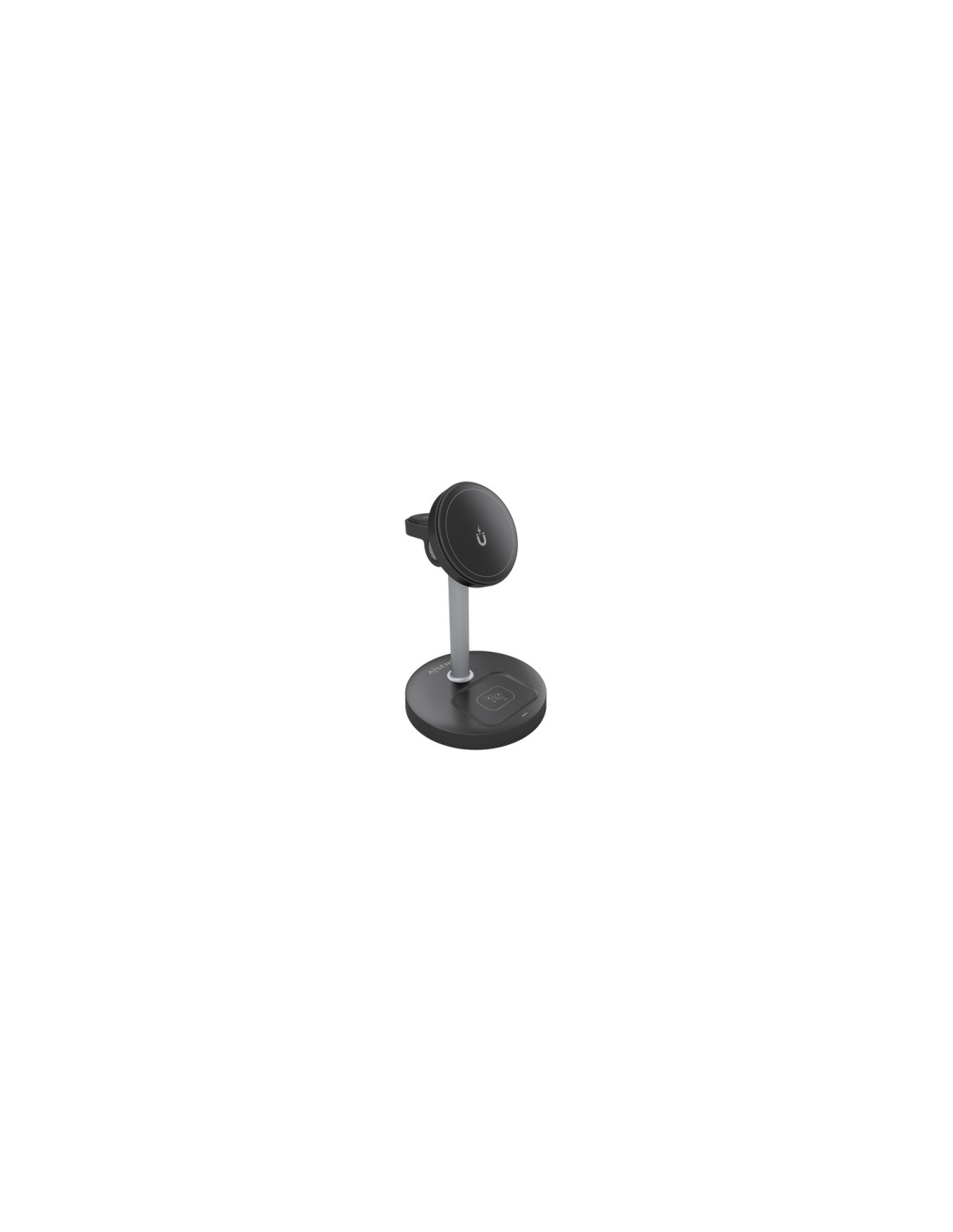 AISENS Cargador Inalambrico USB-C 4 en 1 De 15W Para Movil, Apple Watch, Auriculares Con Estuche De Carga, Negro