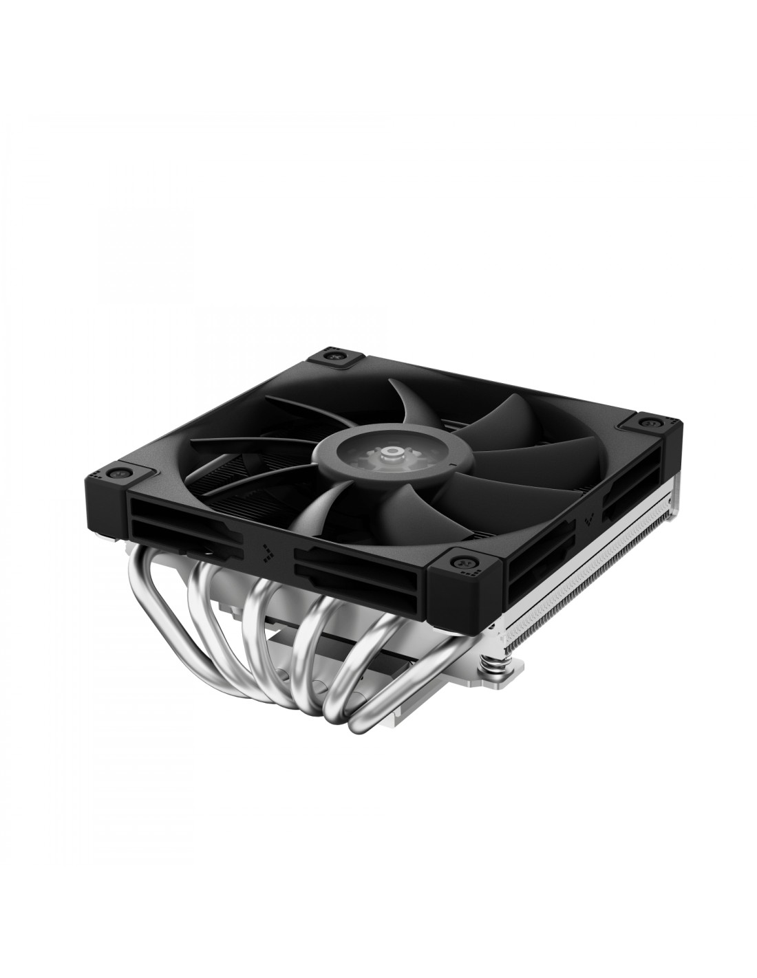 DeepCool AN600 Procesador Refrigerador de aire 12 cm Aluminio, Negro 1 pieza(s)