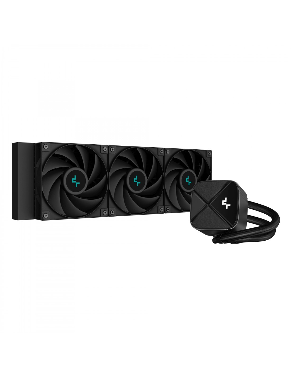 DeepCool LS720S Zero Dark Procesador Sistema de refrigeración lÍ­quida todo en uno 12 cm Negro 1 pieza(s)