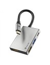 NGS WONDER DOCK 4 USB 2.0 Type-C 5120 Mbit/s Plata