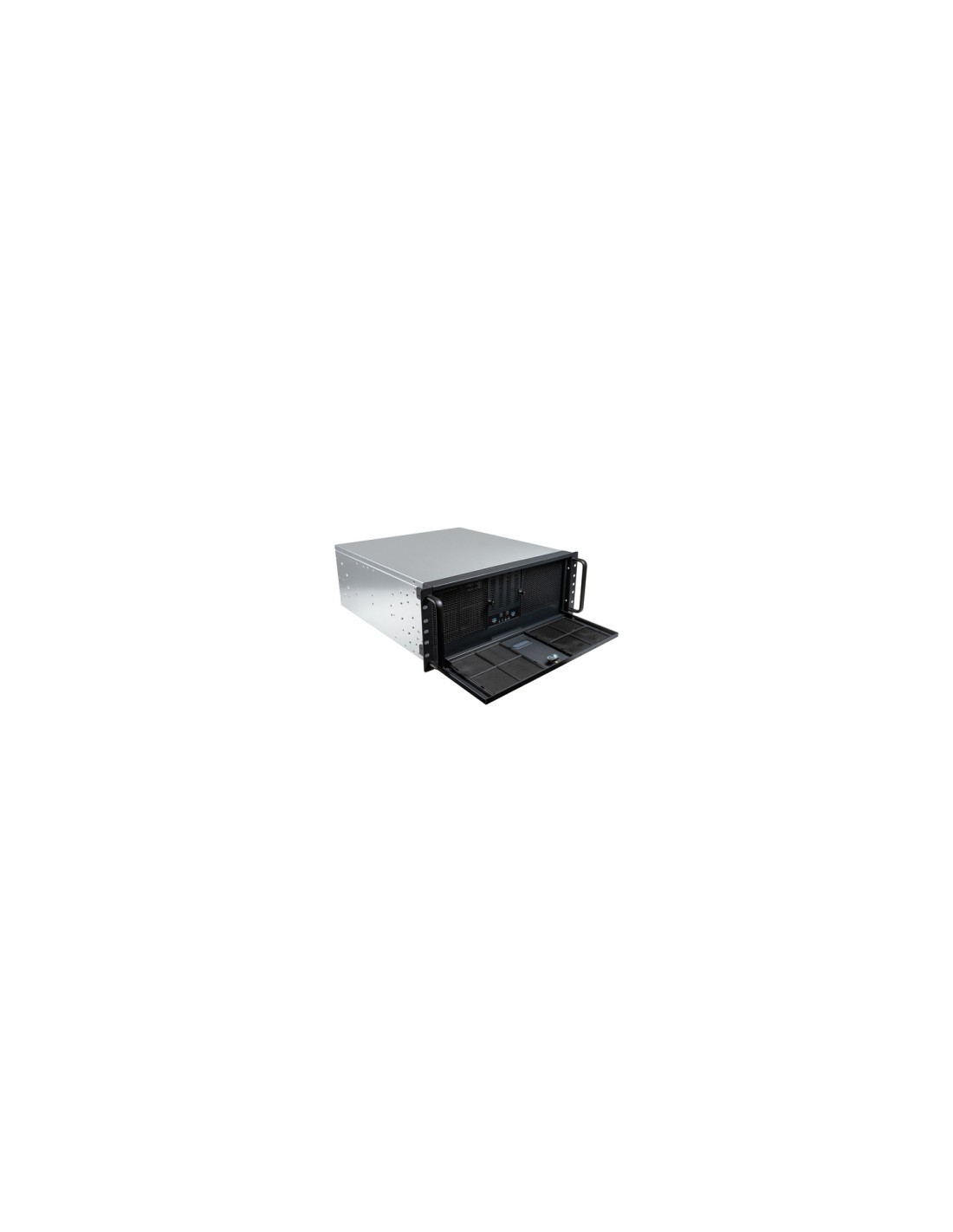 UNYKAch 4U 19? UK4339V Estante Negro, Plata