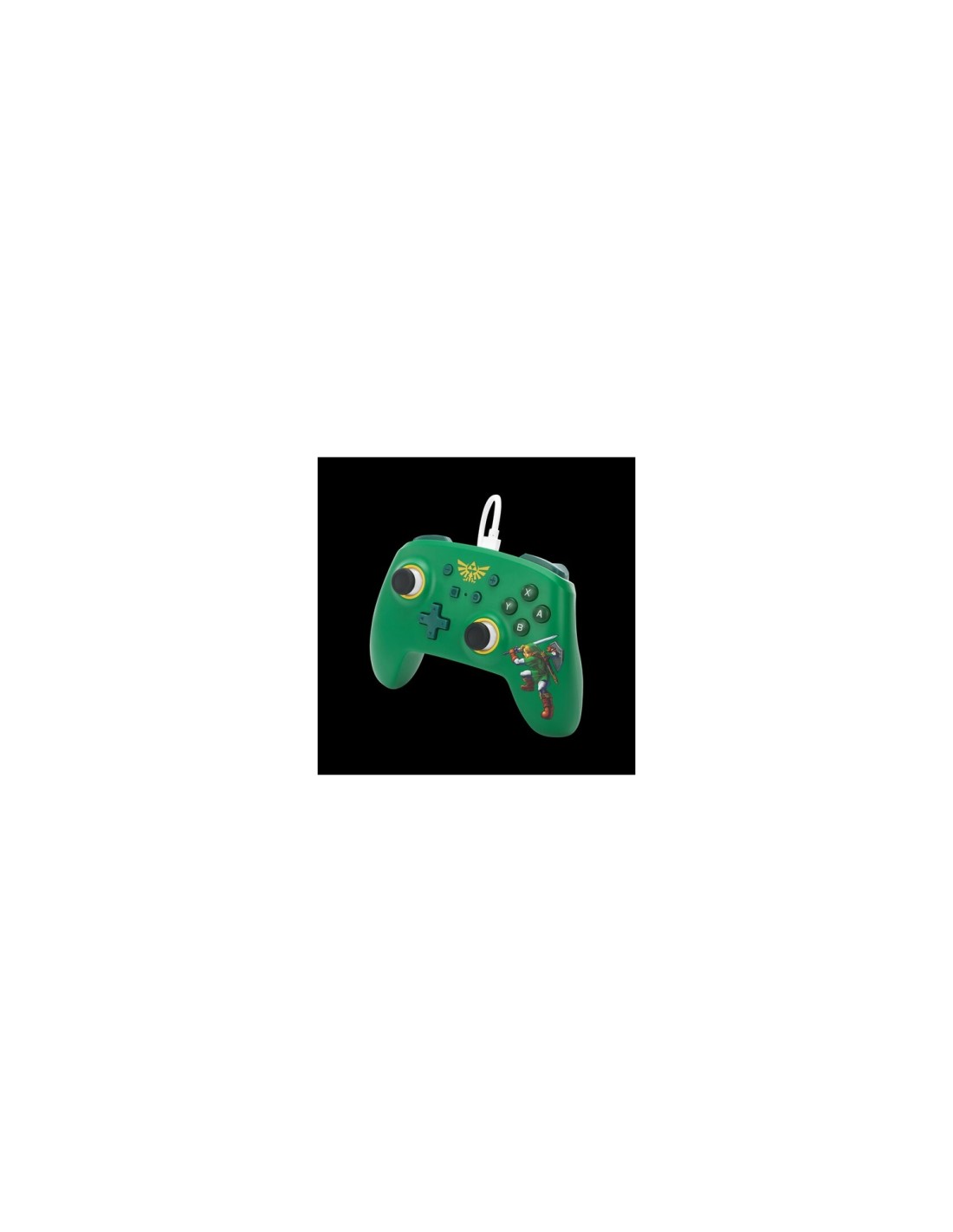 PowerA NSGP0199-01 mando y volante Verde, Blanco, Amarillo USB Gamepad Nintendo Switch