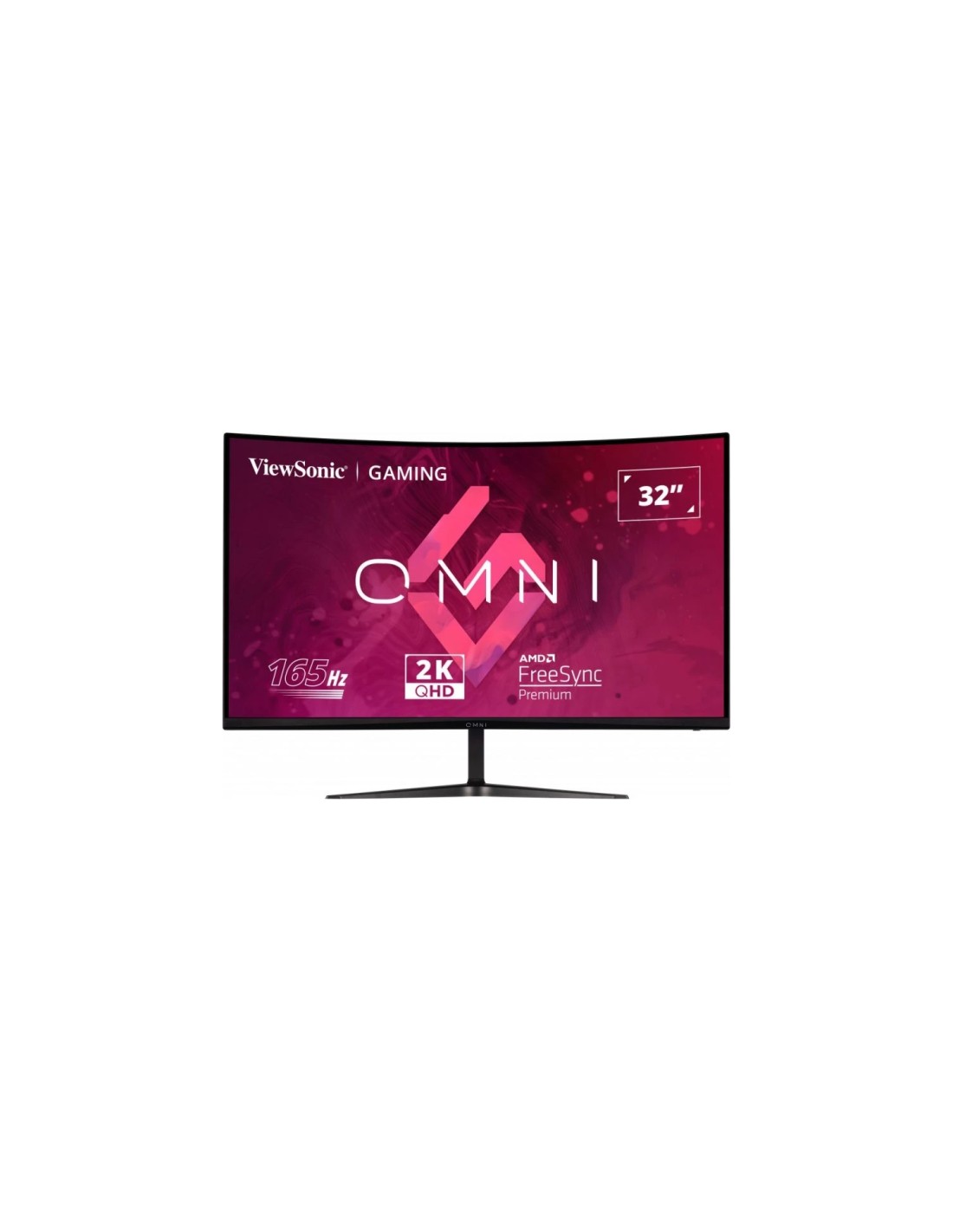 Viewsonic VX Series VX3218C-2K pantalla para PC 81,3 cm (32") 2560 x 1440 Pixeles Quad HD LED Negro