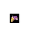 PowerA NSGP0092-01 mando y volante Púrpura, Rojo, Amarillo USB Gamepad Nintendo Switch