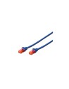 LATIGUILLO RJ45 CAT 6 1 MT EWENT AZUL EW-6U-010B
