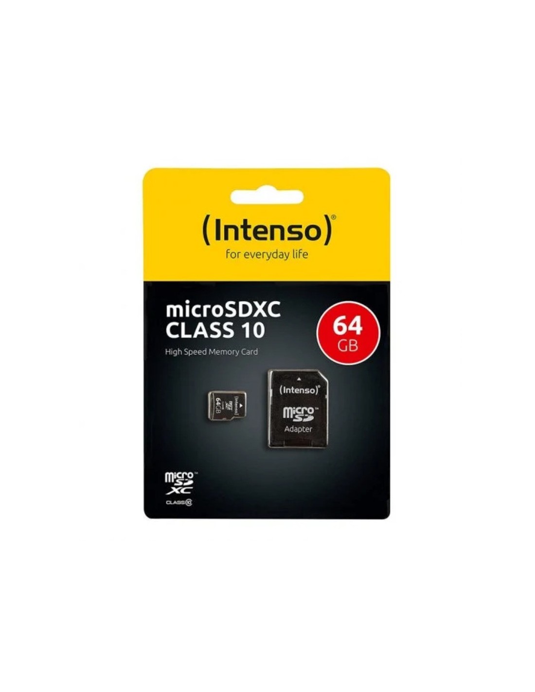 TARJETA DE MEMORIA INTENSO 64GB CLASE 10