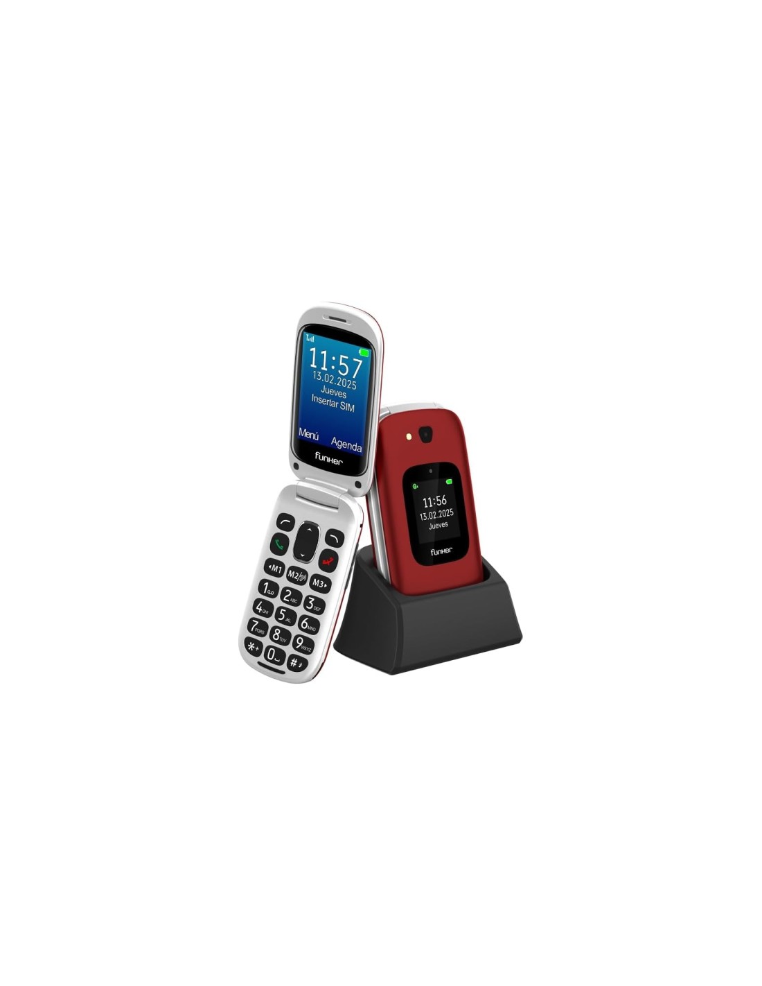 Funker E350 MAX Audio3 Plus 4G - Rojo