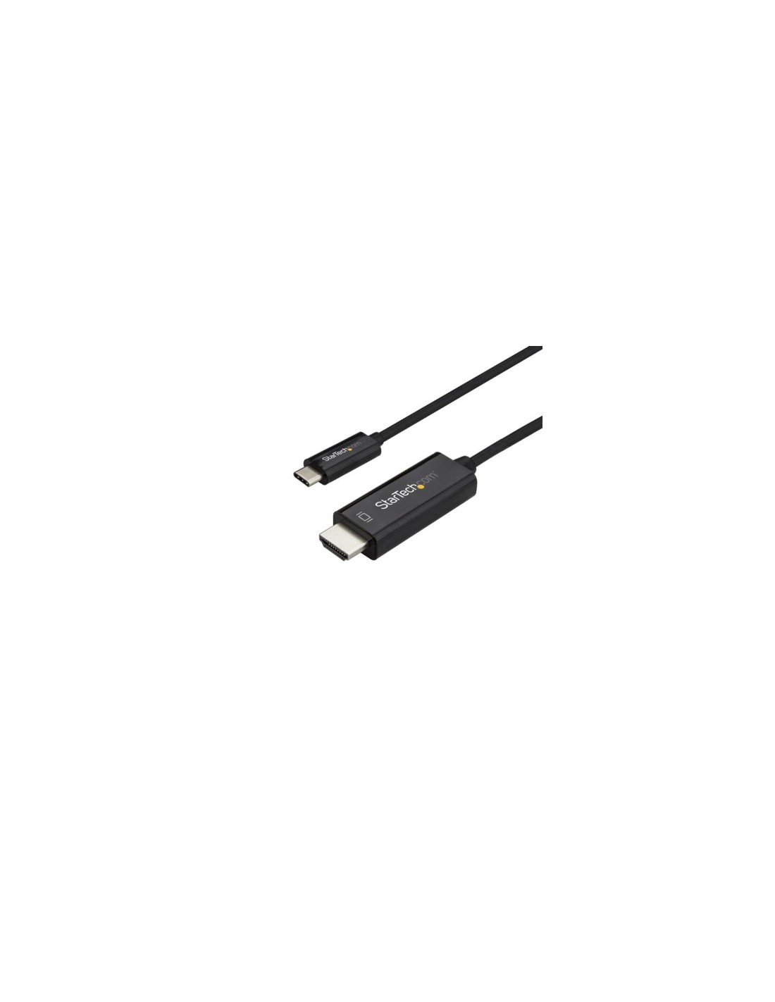 StarTech.com Cable Adaptador de 3m USB-C a HDMI 4K 60Hz - Negro - Cable Conversor de VÍ­deo USBC