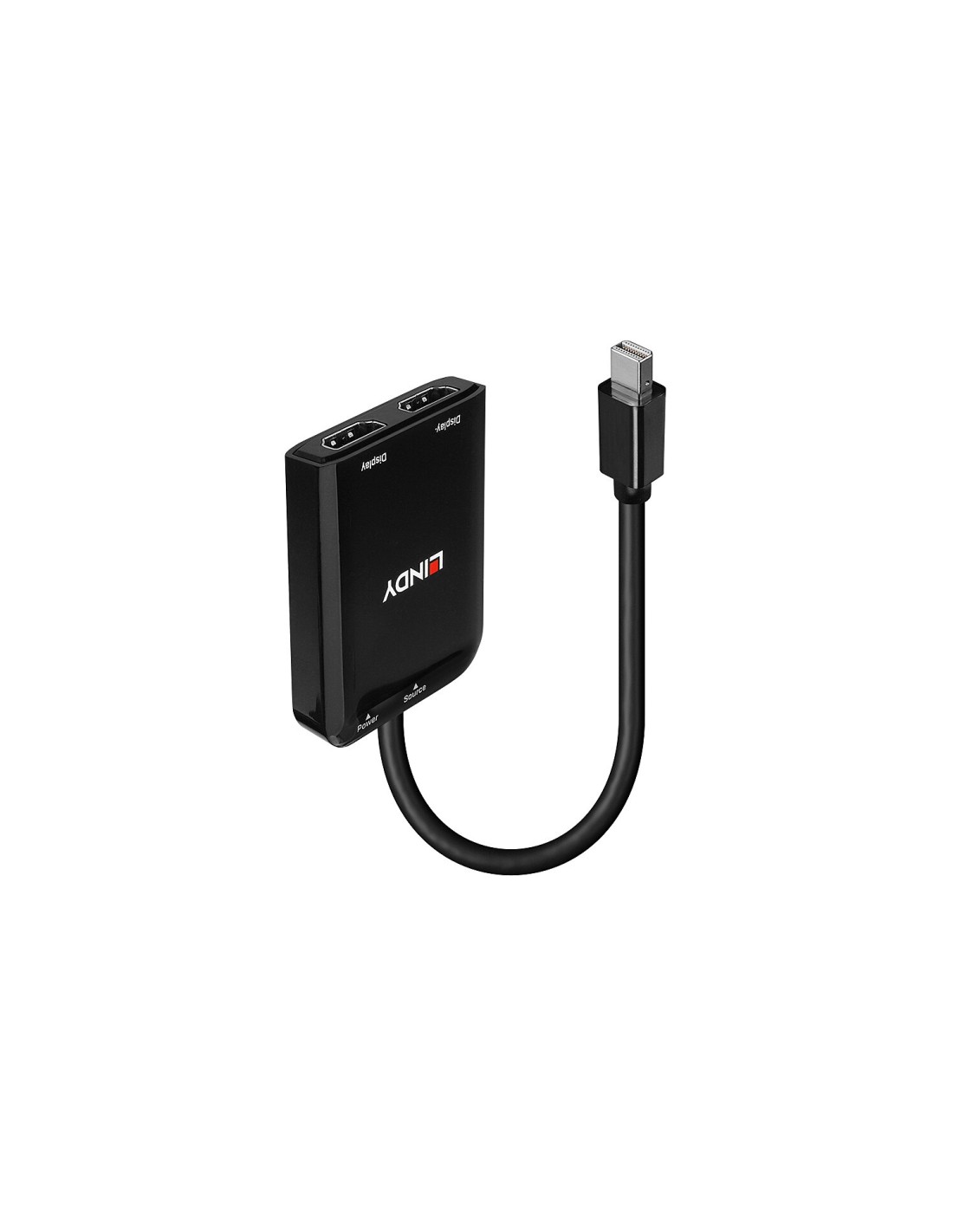 Lindy 38432 hub de interfaz Negro