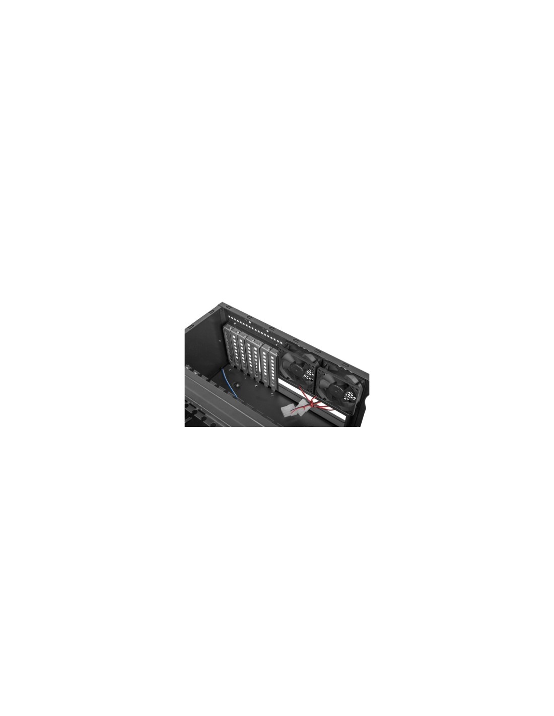 Lanberg SC01-4504-10B plataforma de infraestructura modular Bastidor (4U) 0 GB